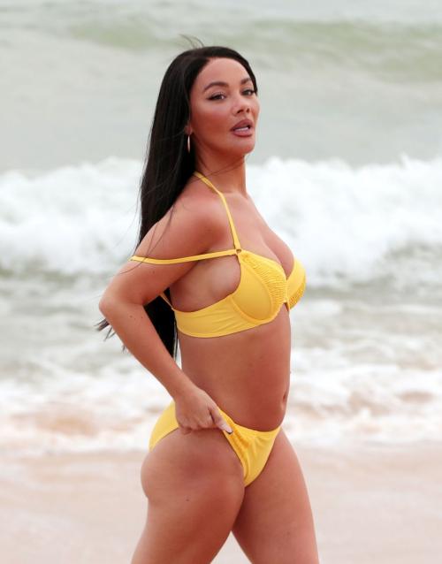 Chelsee Healey in Bikini at Beach in Lanzarote, January 2024 5