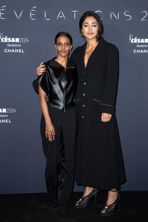 Clara Couturet and Golshifteh Farahani at Cesar Revelations 2024, January 2024 5