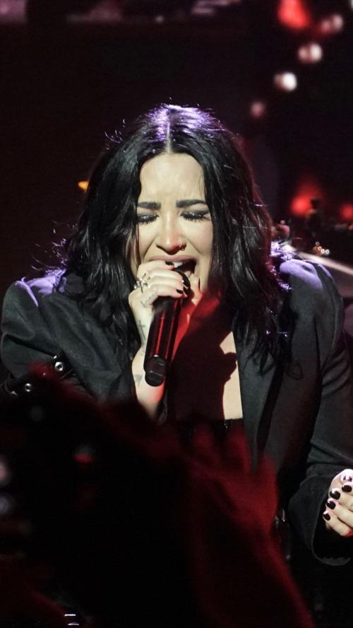 Demi Lovato Performs at New Year Concert at Cosmopolitan in Las Vegas, January 2024 1