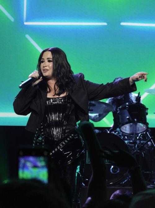 Demi Lovato Performs at New Year Concert at Cosmopolitan in Las Vegas, January 2024 2