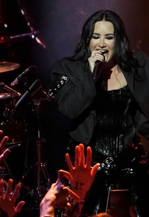 Demi Lovato Performs at New Year Concert at Cosmopolitan in Las Vegas, January 2024 3
