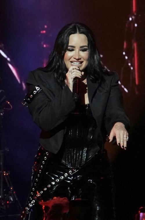 Demi Lovato Performs at New Year Concert at Cosmopolitan in Las Vegas, January 2024 4