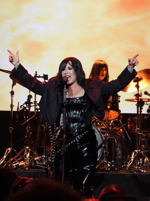 Demi Lovato Performs at New Year Concert at Cosmopolitan in Las Vegas, January 2024 7