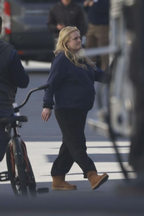 Elisabeth Moss on the Set of Shell, January 2024 6