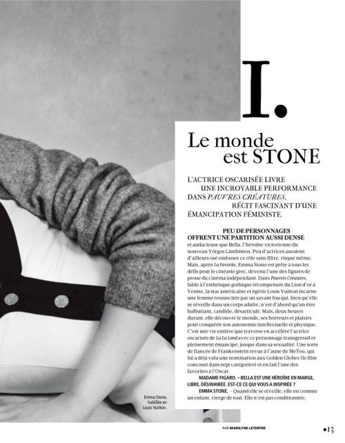 Emma Sone in Madame Figaro Magazine, January 2024 2