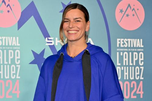 Fauve Hautot at 14 Jours Pour Aller Mieux Screening at Alpe d