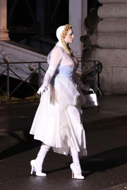 Gwendolin Christie at Maison Margiela Haute Couture Show, January 2024 6