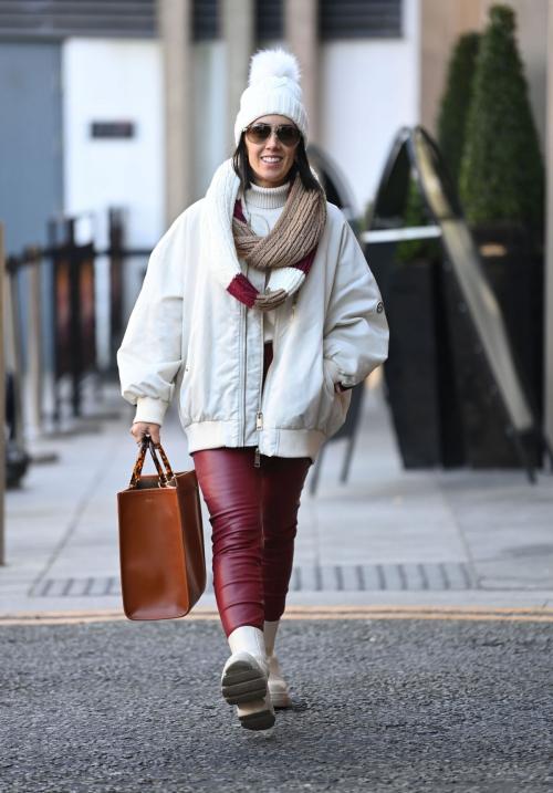 Janette Manrara Leaves Hotel in Birmingham, January 2024 6