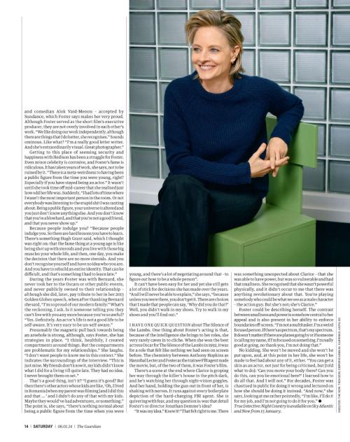 Jodie Foster in The Guardian, January 2024 1