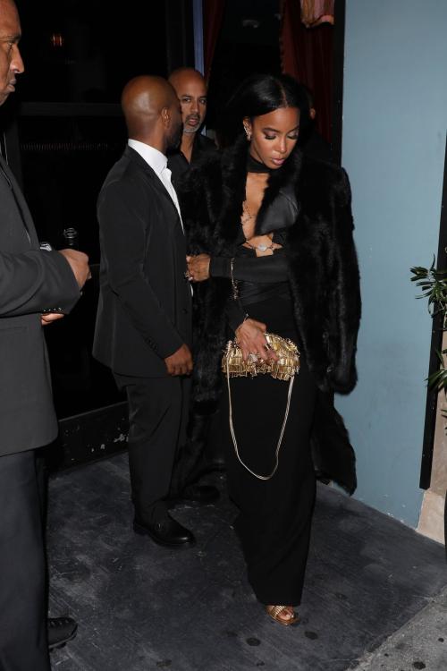 Kelly Rowland Arrives at The Fleur Room, January 2024 5