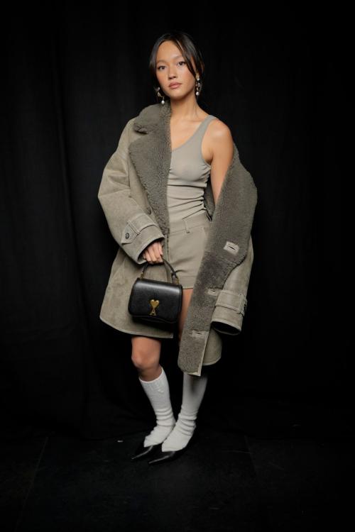 Lily Chee at Ami/Alexandre Mattiussi Menswear Show, January 2024 2