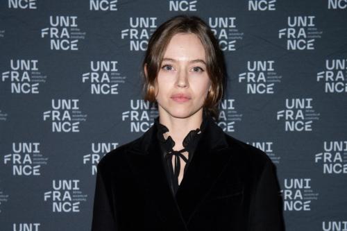 Lou de Laage at French Cinema Award 2024 Photocall in Paris, January 2024 4