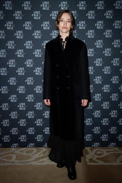 Lou de Laage at French Cinema Award 2024 Photocall in Paris, January 2024 5