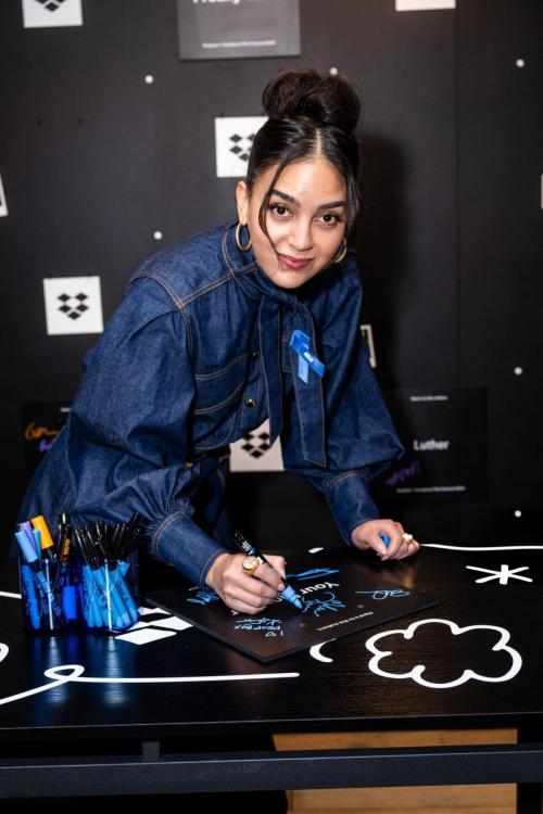 Melissa Barrera at IndieWire Sundance Studio in Park City, January 2024 5
