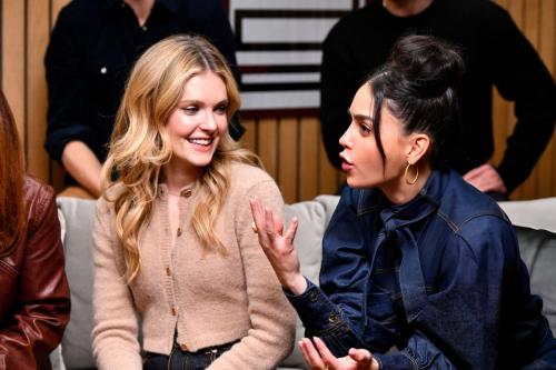 Melissa Barrera at Vulture Spot at Sundance Film Festival, January 2024 6