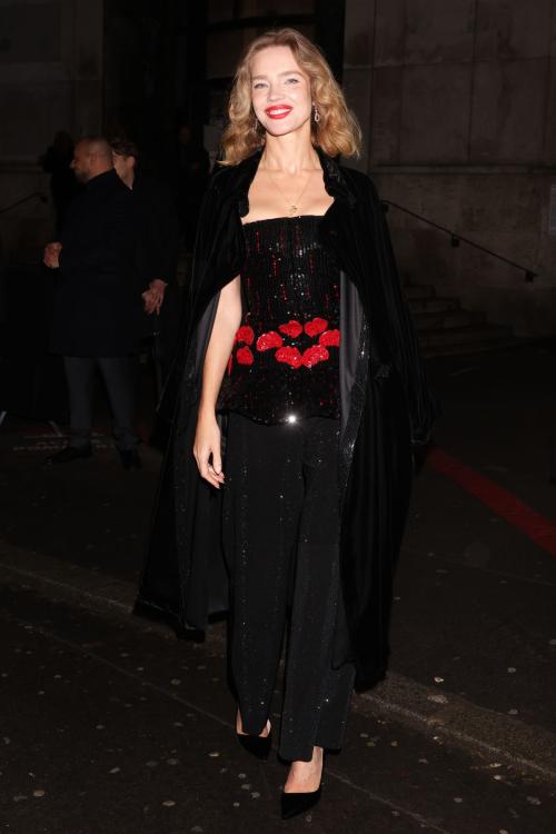 Natalia Vodianova Attends Giorgio Armani Show in Paris, January 2024 2