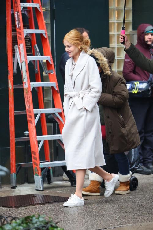 Nicole Kidman on the Set of Babygirl in New York, January 2024 1