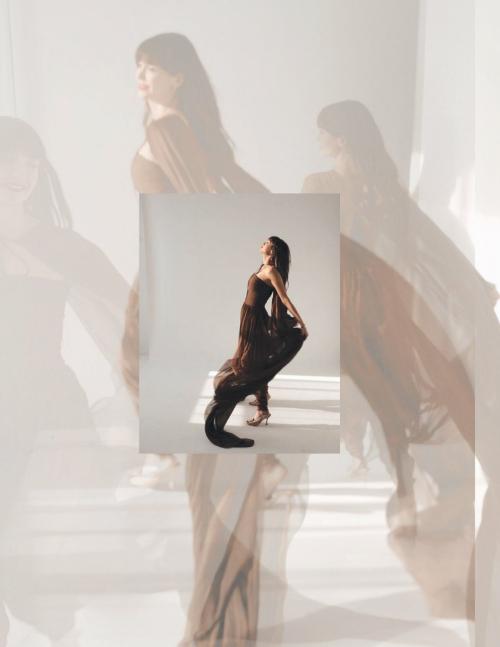 Nina Dobrev for Rose & Ivy Journal, January 2024 9