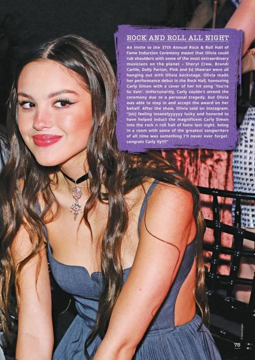 Olivia Rodrigo in Ultimate Fan’s Guide, January 2024 40