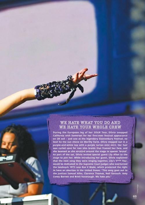 Olivia Rodrigo in Ultimate Fan’s Guide, January 2024 49