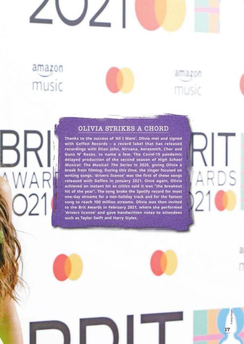 Olivia Rodrigo in Ultimate Fan’s Guide, January 2024 96
