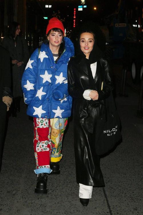 Sarah Sherman and Chloe Fineman Arrives at SNL After-party, January 2024