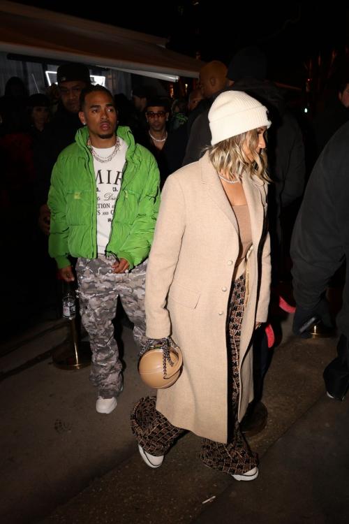 Taina Marie Melendez at GQ Levi's After-party in Paris, January 2024