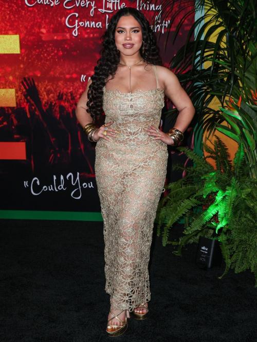 Asia Monet at Bob Marley One Love Premiere in Los Angeles, February 2024 1