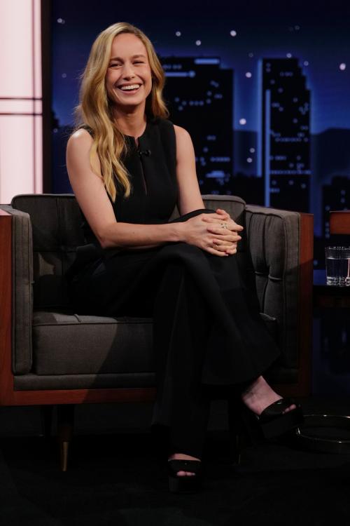 Brie Larson at Jimmy Kimmel Live!, February 2024