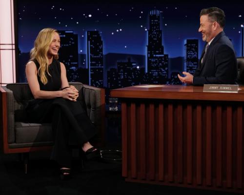 Brie Larson at Jimmy Kimmel Live in Los Angeles, February 2024 1