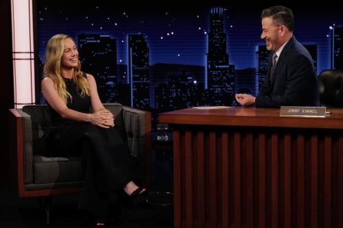 Brie Larson at Jimmy Kimmel Live in Los Angeles, February 2024 2