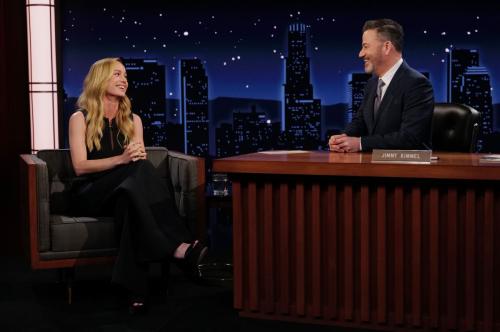 Brie Larson at Jimmy Kimmel Live in Los Angeles, February 2024 3