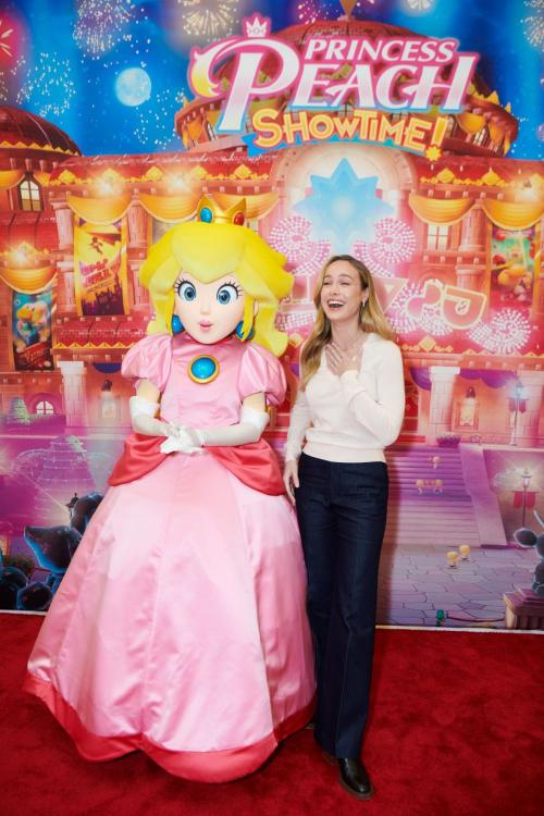 Brie Larson Promotes Nintendo Video Game in Los Angeles, February 2024 1