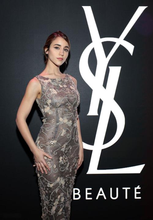 Caylee Cowan at YSL Beauty Candy Shoppe in New York, February 2024 2
