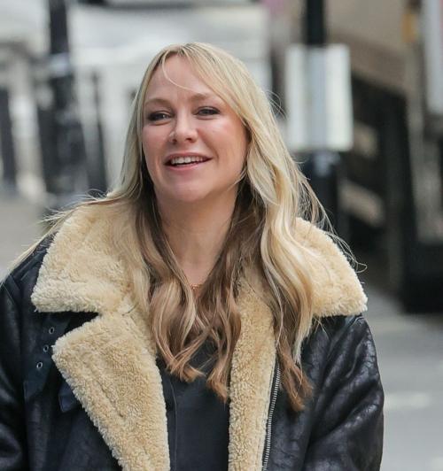 Chloe Madeley Arrives at Jeremy Vine TV Show in London, February 2024 4