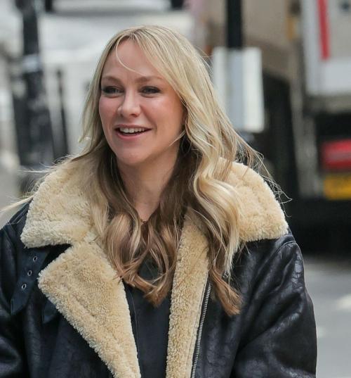 Chloe Madeley Arrives at Jeremy Vine TV Show in London, February 2024 6