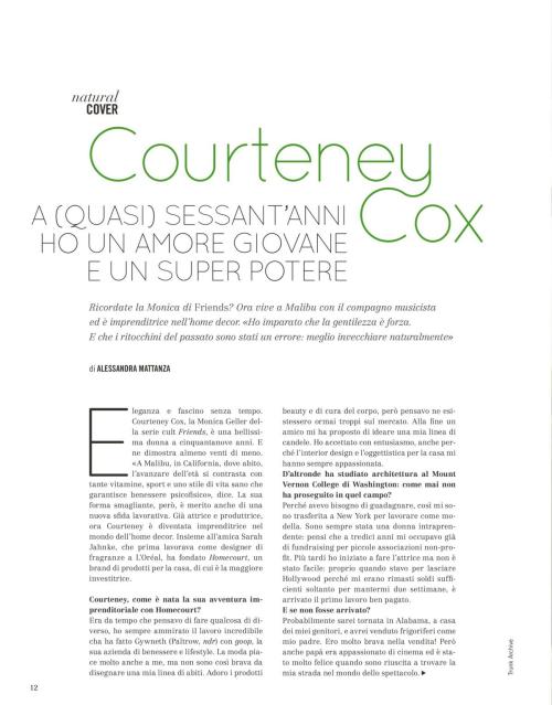 Courteney Cox in Natural Style Magazine, February 2024 2