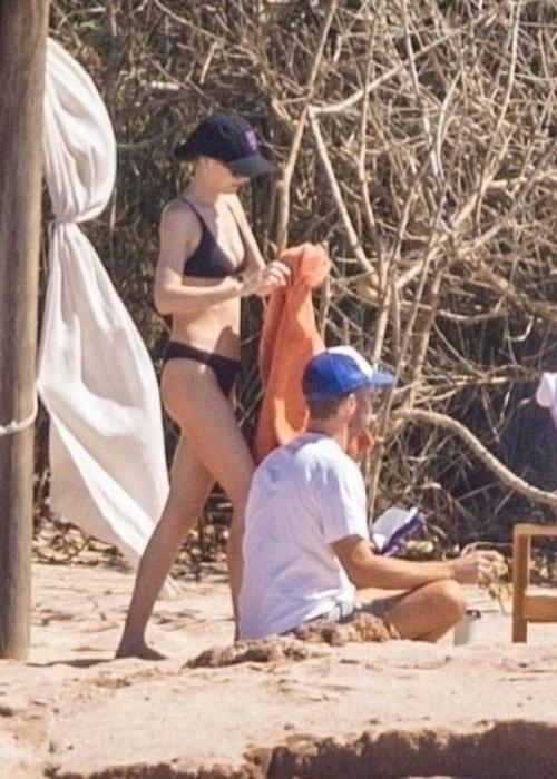 Dakota Johnson in Bikini at Puerto Vallarta Beach, February 2024 3