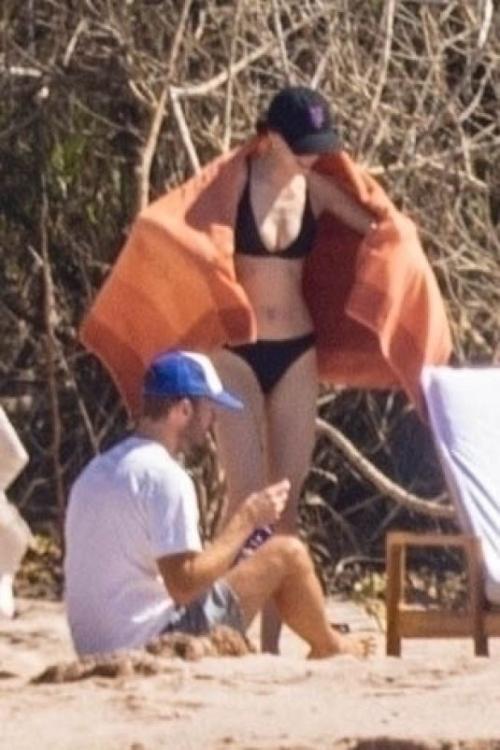Dakota Johnson in Bikini at Puerto Vallarta Beach, February 2024 5