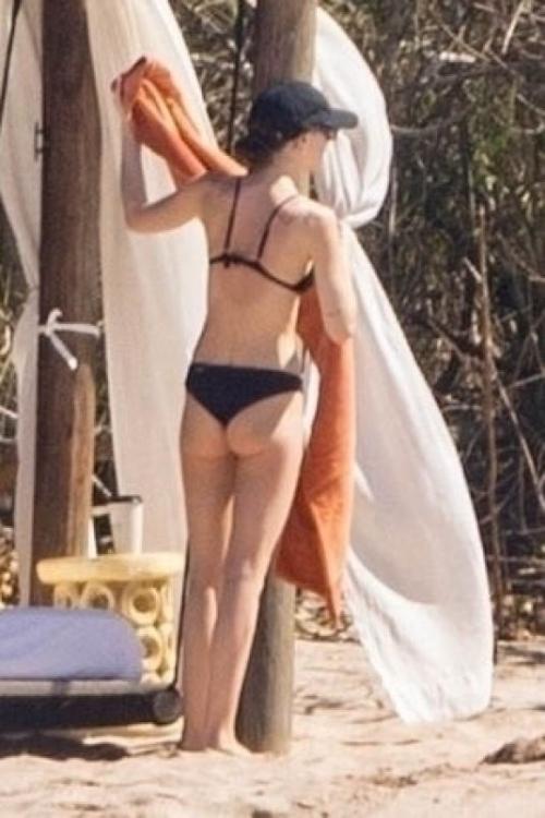 Dakota Johnson in Bikini at Puerto Vallarta Beach, February 2024 6