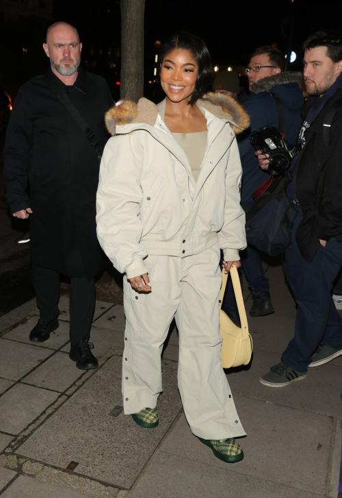 Emma Weymouth and Eve Arrive at Burberry Fashion Week Afterparty, February 2024 4