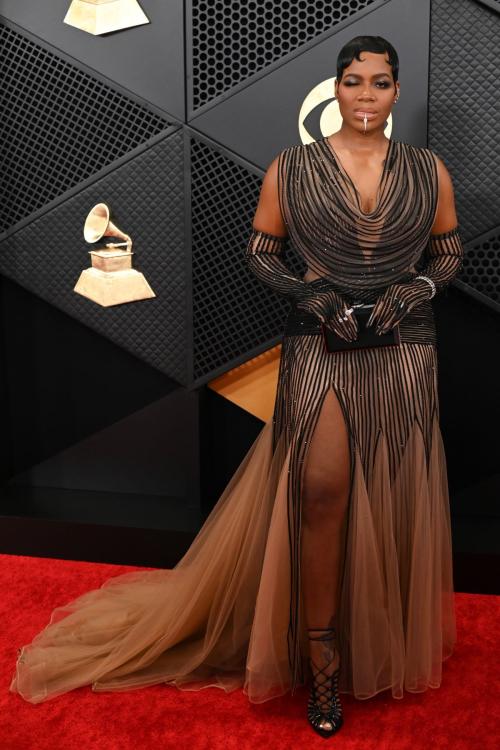 Fantasia Barrino at 66th Grammy Awards in Los Angeles, February 2024 3