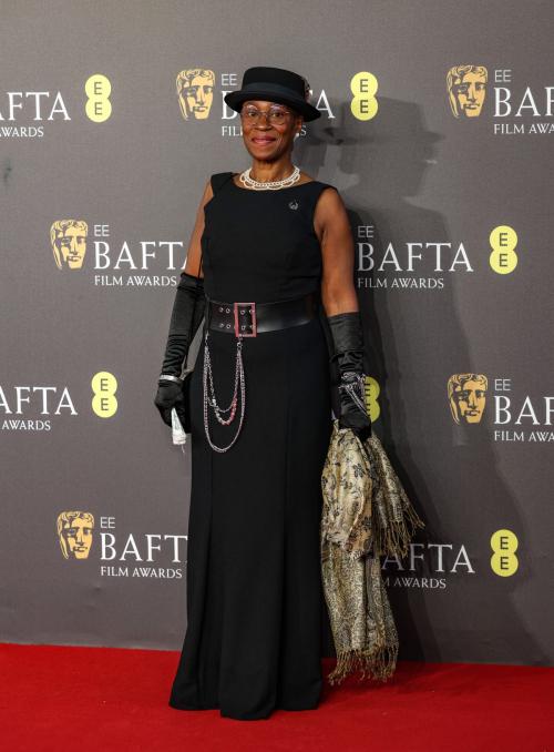 Flo Wilson at BAFTA Film Awards in London, February 2024 3