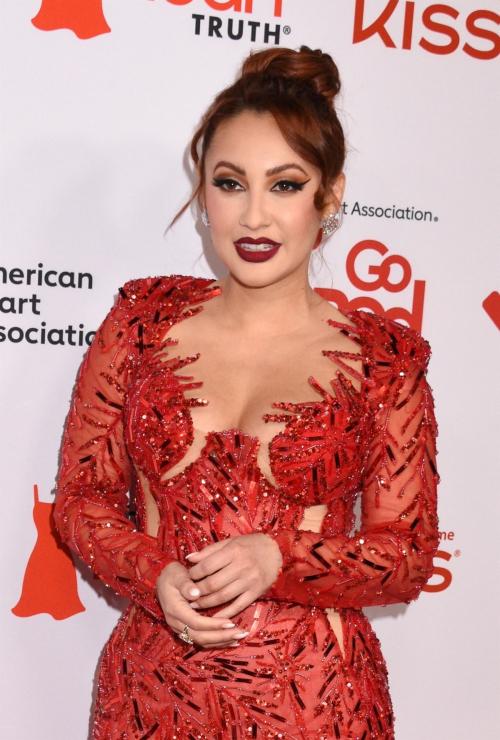 Francia Raisa at Go Red for Women Fashion Show in New York, January 2024 2
