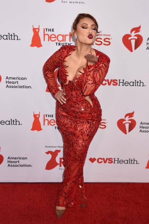 Francia Raisa at Go Red for Women Fashion Show in New York, January 2024 3