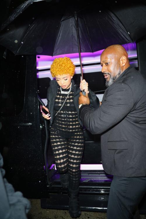Ice Spice Arriving at Grammys Afterparty at Chateau Marmont, February 2024 5