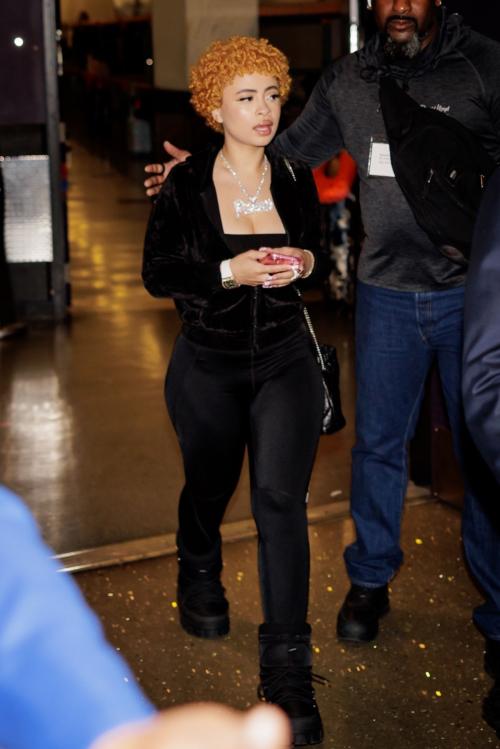 Ice Spice Leaves Fanatics Super Bowl Party in Las Vegas, February 2024 3