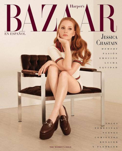 Jessica Chastain for Harper's Bazaar Mexico The Women's Issue, 2024