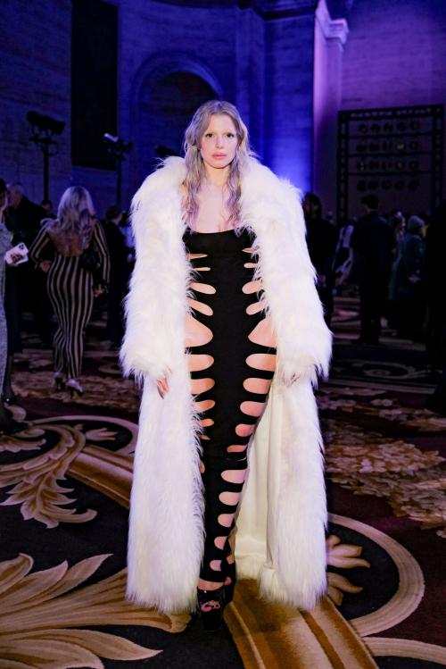 Julia Fox at LaQuan Smith Runway Show, February 2024