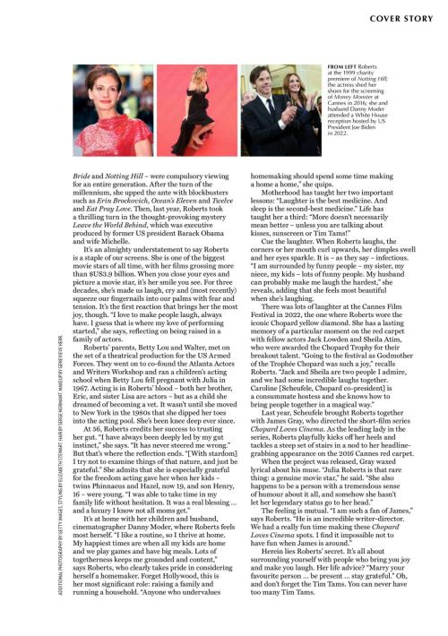 Julia Roberts in Marie Claire Australia, March 2024 2